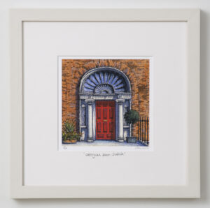 Georgian Door Red